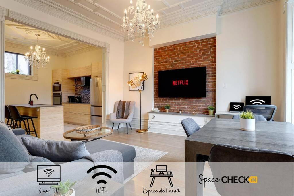 Chic St-Denis Modern & Comfortable Wifi Ac Apartment Montreal Exterior photo